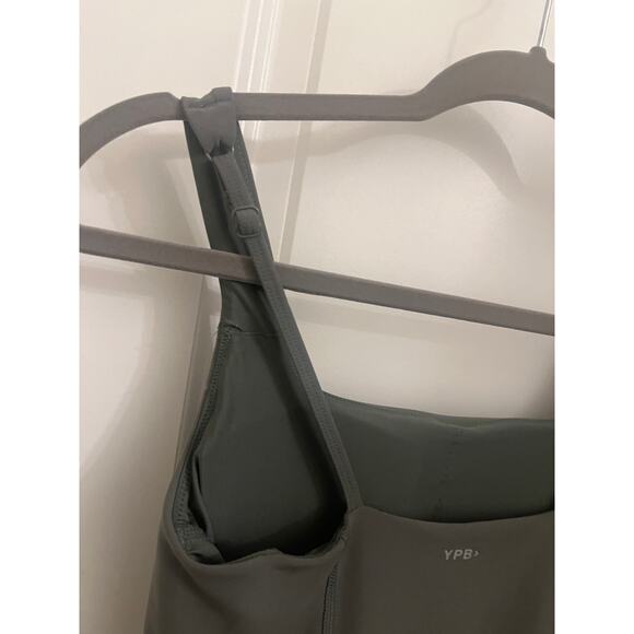 Abercrombie & Fitch YPB Green Sculptlux Mini Dress Tennis Sporty Golf Athleisure - Picture 7 of 9